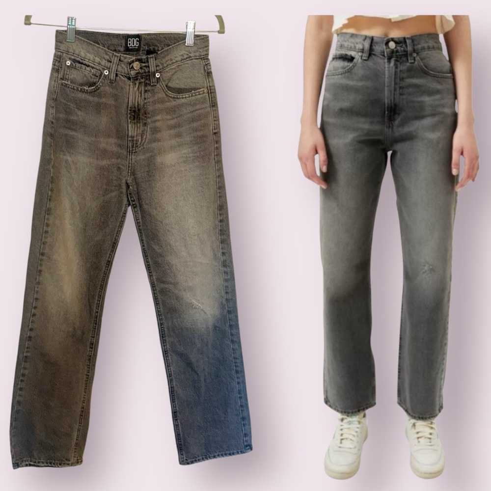Urban Outfitters BDG High Waisted Cowboy Jeans Gray Size 25